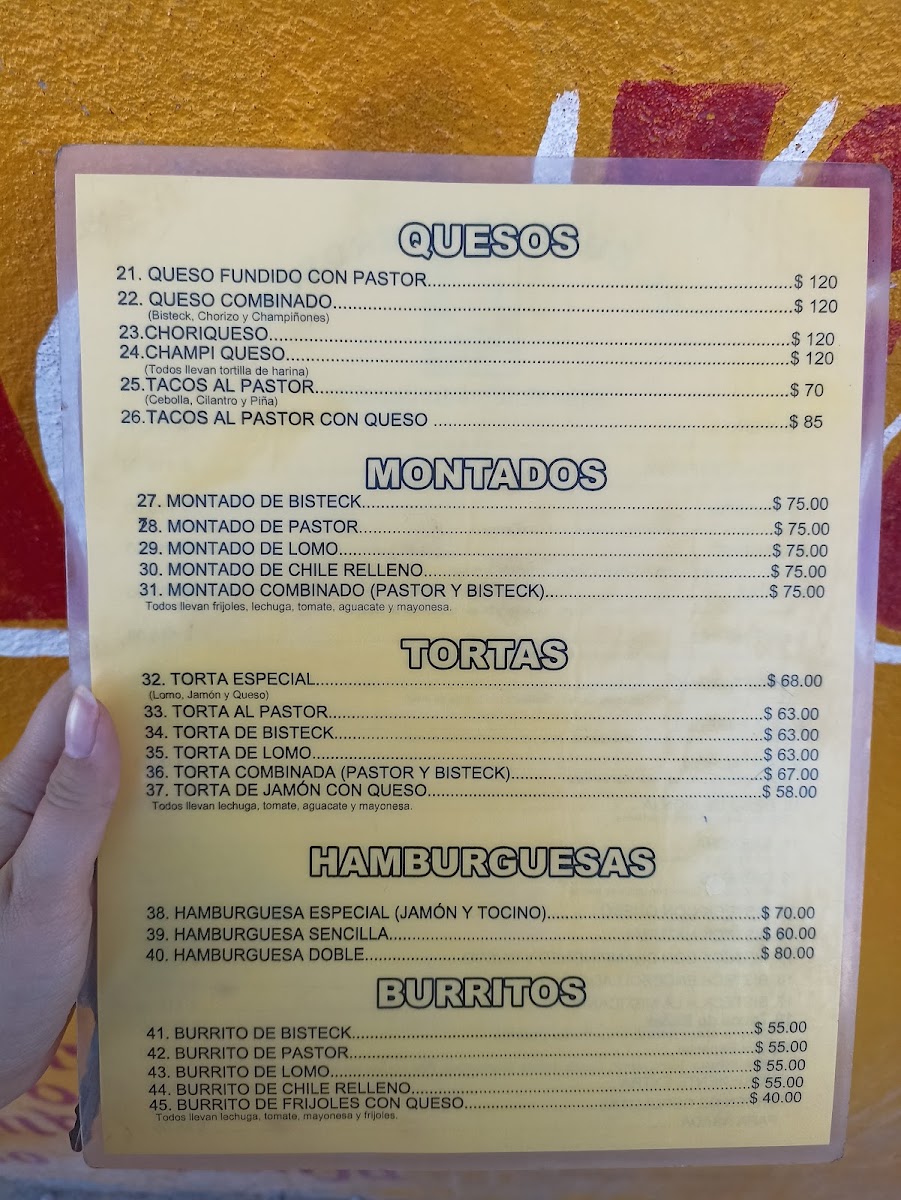 Tacos El Sureño Sabrosón Menu - Image 4